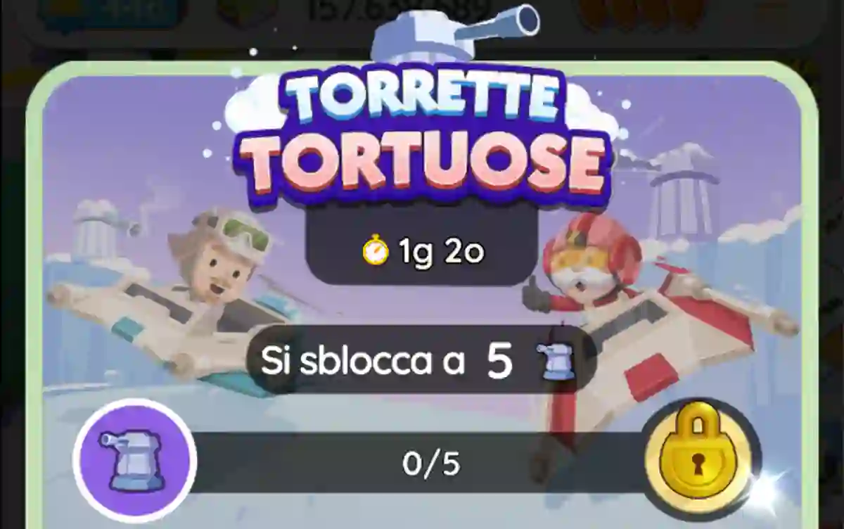 Evento Torrette Tortuose Monopoly Go (Elenco dei Premi)